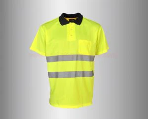 Висока видимост тениска къс ръкав
