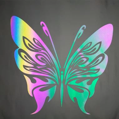 Светлоотразителен етикет за пренос на топлина